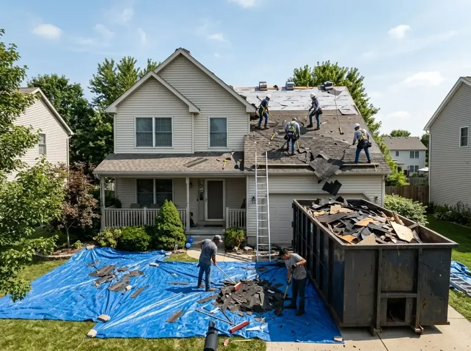 roof-replacement-debris-remova-004 — frequently asked questions, Cheapest Dumpster Rentals in Crawfordsville, IN